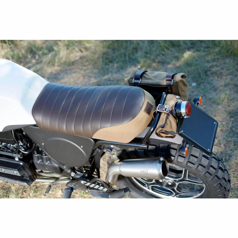 Unit Garage Selle Unit Garag Sella Cuoio Marrone, Canvas Ug-1802brs 3 Unit Garage Selle Unit Garag Sella Cuoio Marrone, Canvas Ug-1802brs