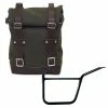 Valige Laterali Kit Borsa Unit Garage Verde Marrone Pan America Sx