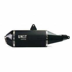 Terminali Marmitta Unit Garage Titanio Nero Oem Pan America