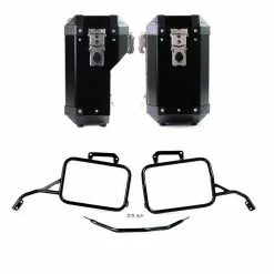 Valige Laterali Borse Laterali Unit Garage Atlas Tuareg 660 Nero