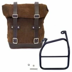 Valige Laterali Borsa+telaio Sx Unit Garage Ducati Scrambler Marrone