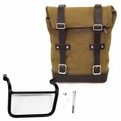 Valige Laterali Unit Garage Canvas+telaio Sx Triumph Scrambler Beige