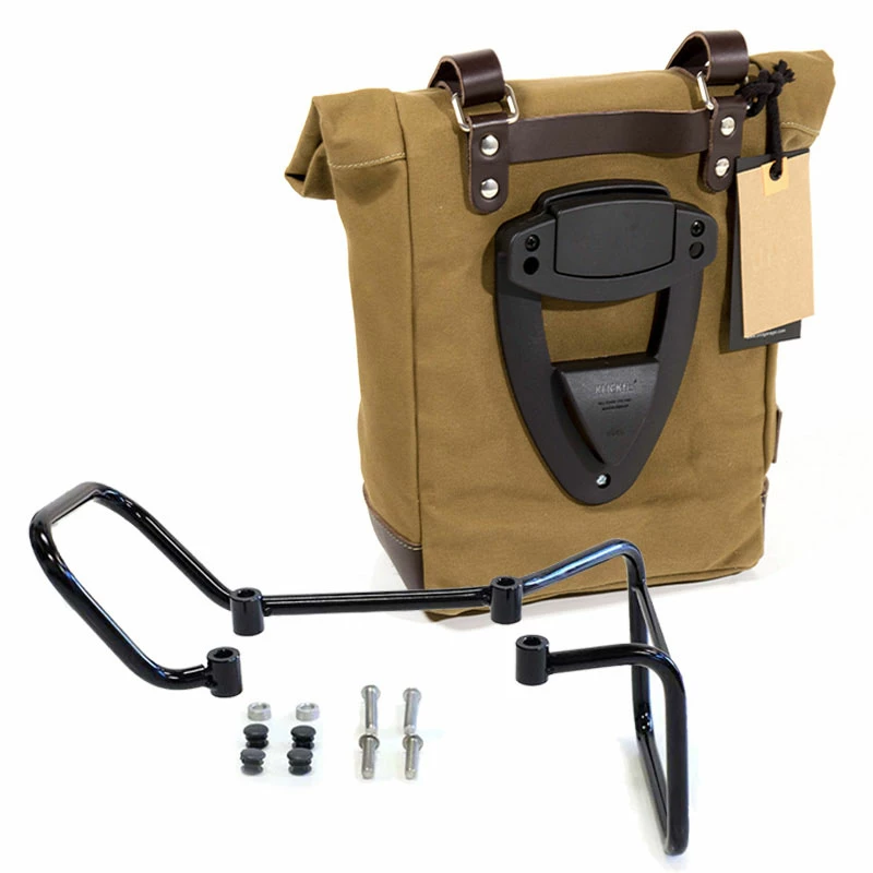 Valige Laterali Unit Garage Borsa Canvas+telaio Husqvarna 401 Beige 4 Valige Laterali Unit Garage Borsa Canvas+telaio Husqvarna 401 Beige - immagine 2