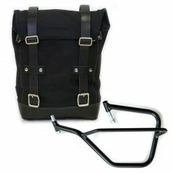 Valige Laterali Borsa Canvas+telaio Sx Unit Garage Nero