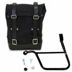 Valige Laterali Borsa Canvas+ttelaio Sx Unit Garage 1013sx Nero