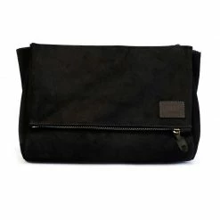 Tessuto Borsa Unit Garage Messenger Fezzan Cuoio Nero