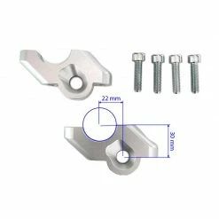 Manubri Riser Unit Garage 1928 Bmw R1200/r1250 Adv