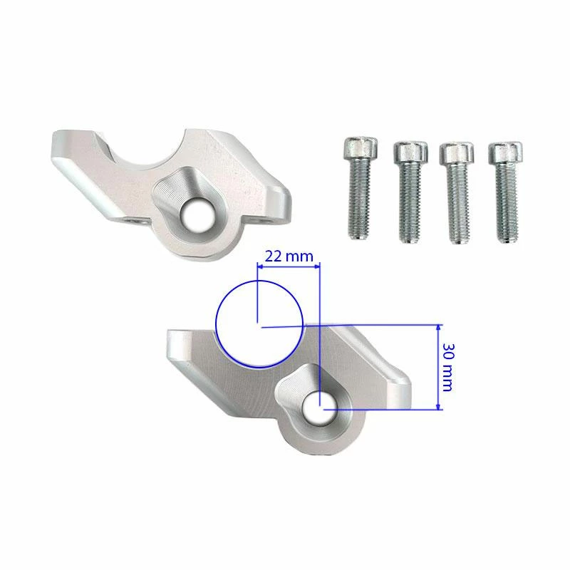 Manubri Riser Unit Garage 1928 Bmw R1200/r1250 Adv 3 Manubri Riser Unit Garage 1928 Bmw R1200/r1250 Adv