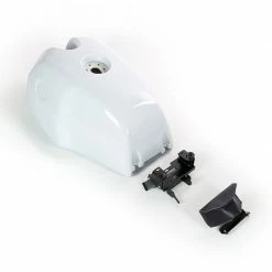 Accessori Vari Unit Garage Serbatoio Bianco+borsa Sella Nero