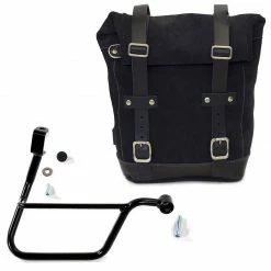 Valige Laterali Kit Borsa Laterale Unit Garage U002 Dx T120 Nero