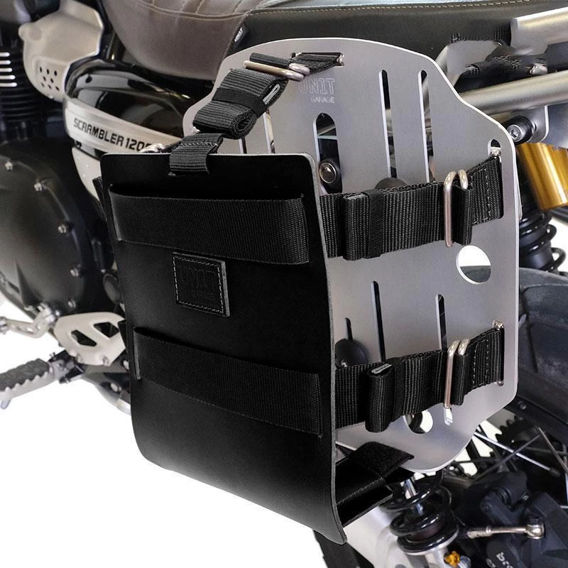 Laterali Portaborse Unit Garage U085 Bonneville Nero 4 Laterali Portaborse Unit Garage U085 Bonneville Nero - immagine 2