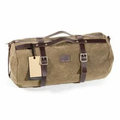 Tessuto Unit Garage Borsa Duffle Kalahari 25l Crosta Di Cuoio Grigio